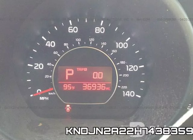 KNDJN2A22H7438359 фото 8