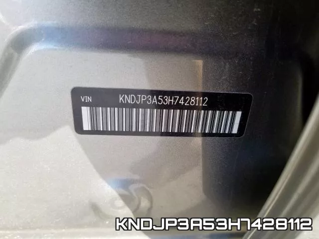 KNDJP3A53H7428112 фото 2