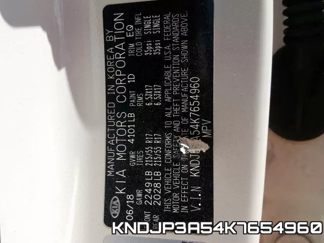 KNDJP3A54K7654960 фото 2