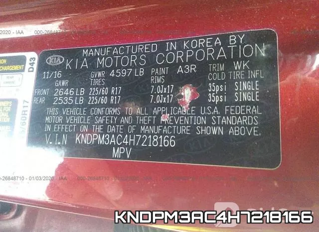 KNDPM3AC4H7218166 фото 10