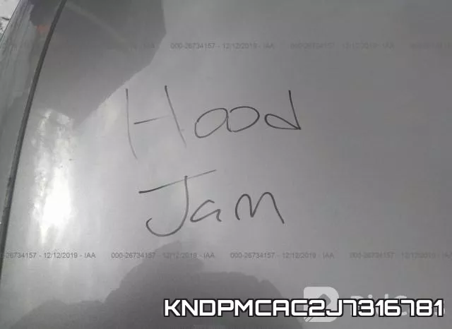 KNDPMCAC2J7316781 фото 2