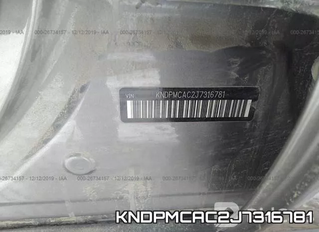 KNDPMCAC2J7316781 фото 10