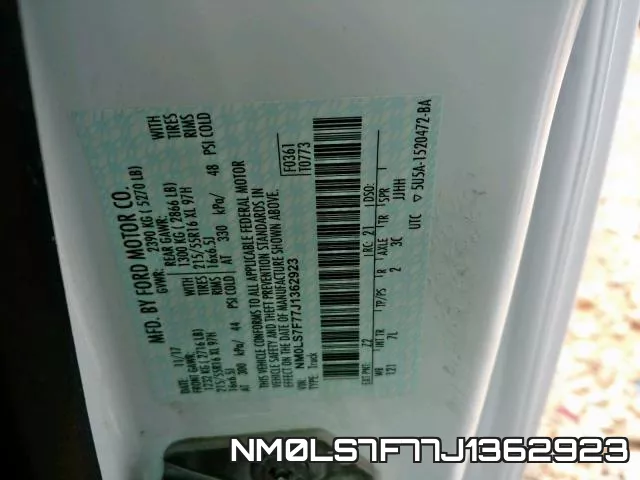 NM0LS7F77J1362923 фото 2