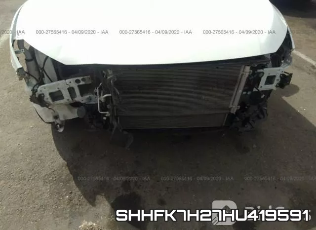 SHHFK7H27HU419591 фото 7