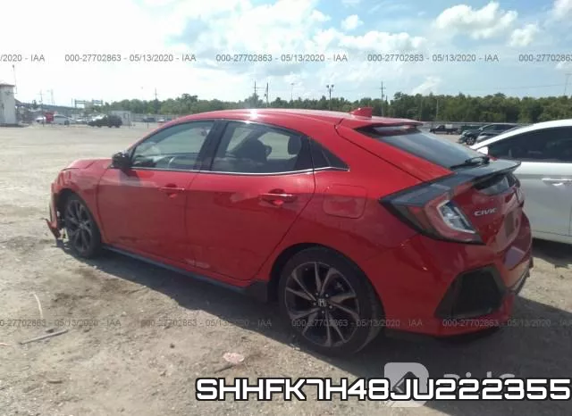SHHFK7H48JU222355 фото 4