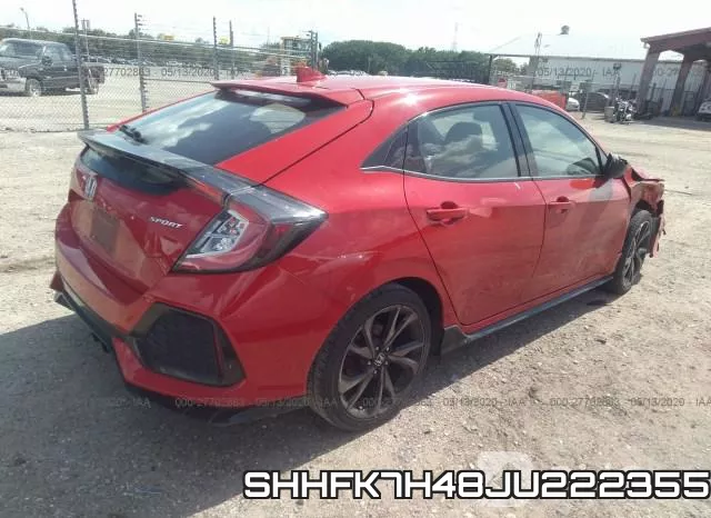 SHHFK7H48JU222355 фото 5