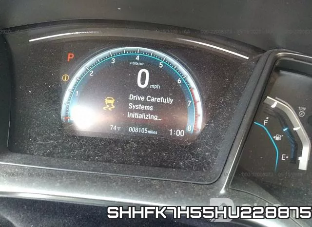 SHHFK7H55HU228875 фото 8
