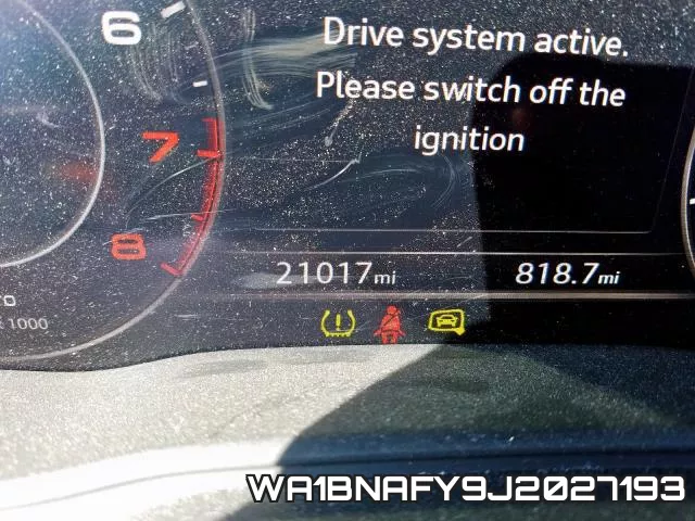 WA1BNAFY9J2027193 фото 9