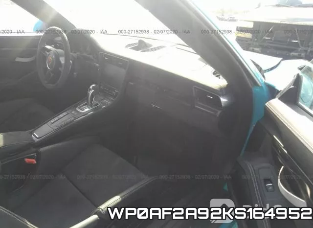 WP0AF2A92KS164952 фото 6