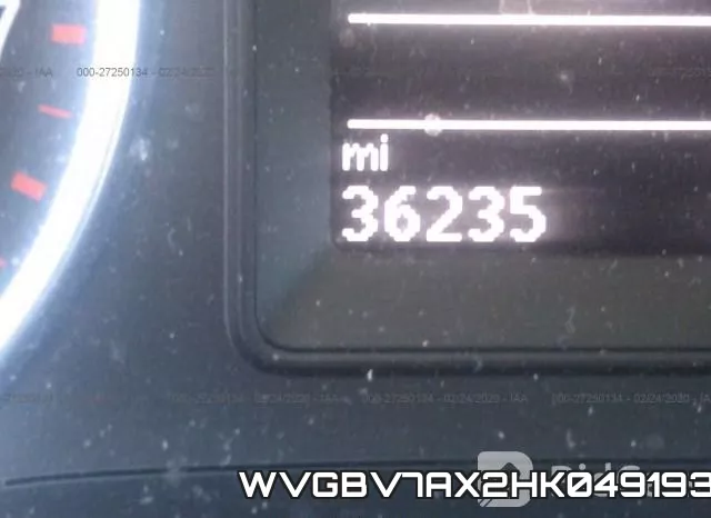 WVGBV7AX2HK049193 фото 8