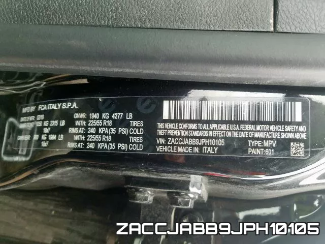 ZACCJABB9JPH10105 фото 2