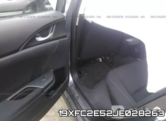 19XFC2E52JE028263 фото 9