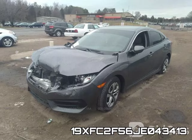 19XFC2F56JE043413 фото 3