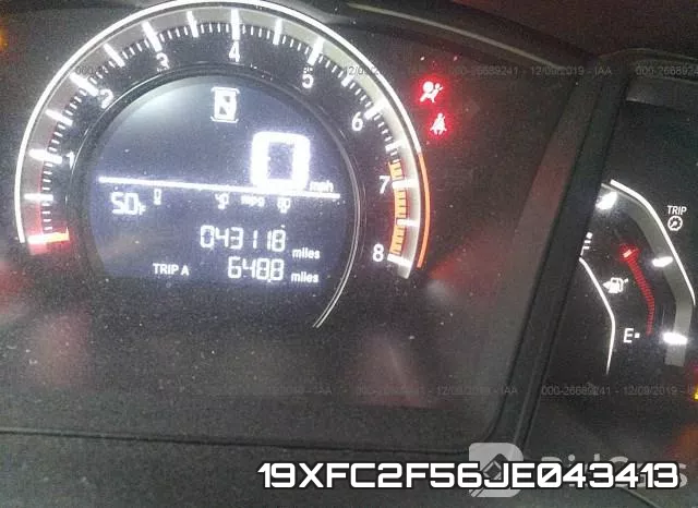 19XFC2F56JE043413 фото 8