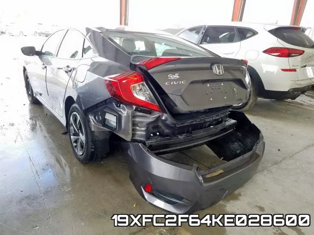 19XFC2F64KE028600 фото 4