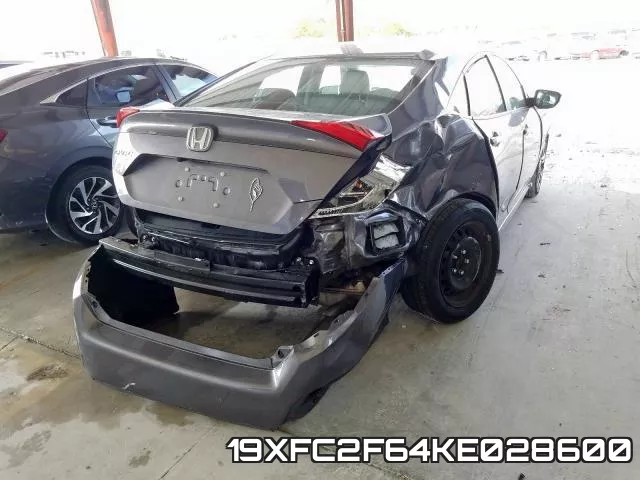 19XFC2F64KE028600 фото 5