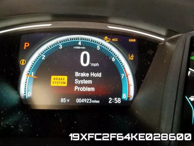 19XFC2F64KE028600 фото 9