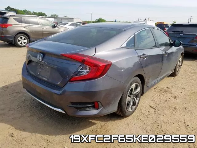 19XFC2F65KE029559 фото 5