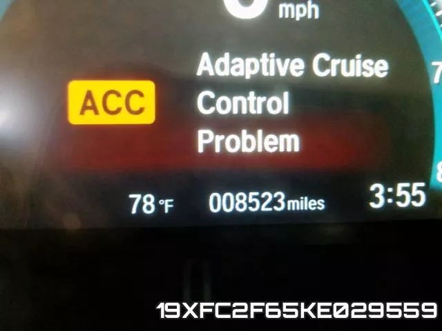 19XFC2F65KE029559 фото 9
