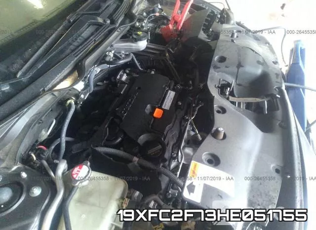 19XFC2F73HE051755 фото 2