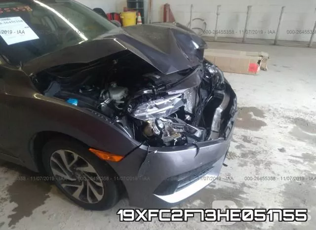 19XFC2F73HE051755 фото 7