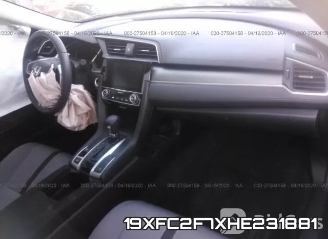 19XFC2F7XHE231881 фото 6