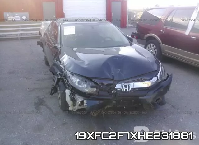 19XFC2F7XHE231881 фото 7