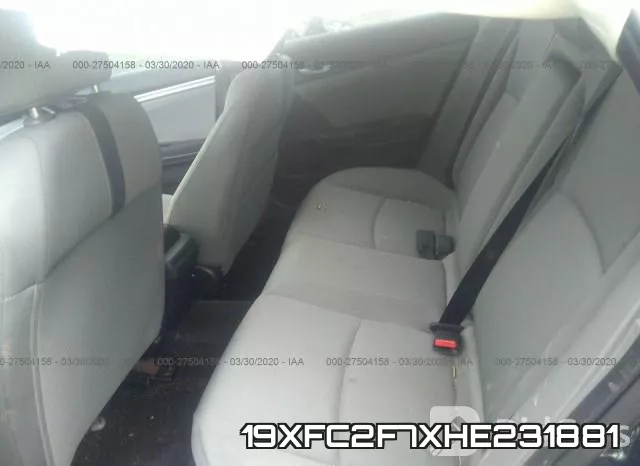 19XFC2F7XHE231881 фото 9