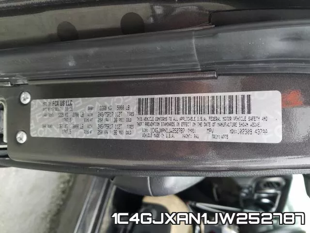 1C4GJXAN1JW252787 фото 2