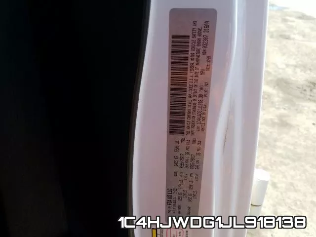 1C4HJWDG1JL918138 фото 2