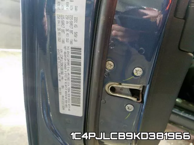 1C4PJLCB9KD381966 фото 2