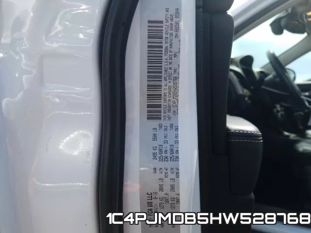 1C4PJMDB5HW528768 фото 2