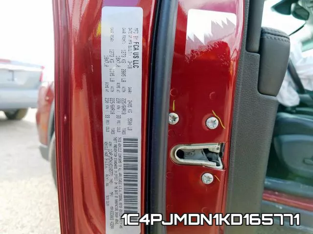 1C4PJMDN1KD165771 фото 2