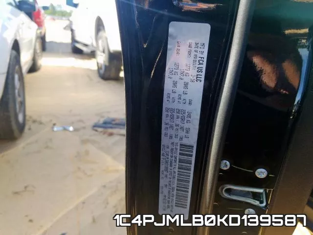 1C4PJMLB0KD139587 фото 2