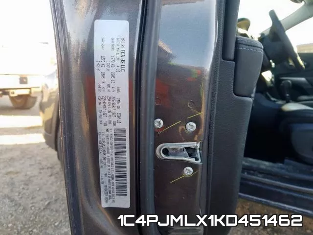 1C4PJMLX1KD451462 фото 2