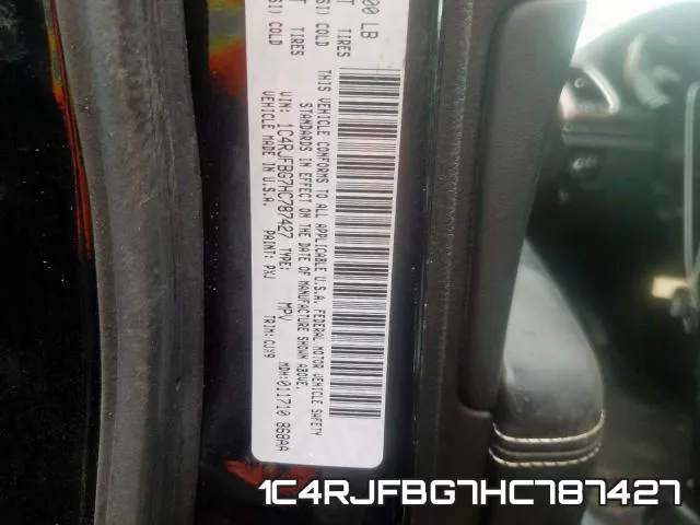 1C4RJFBG7HC787427 фото 2