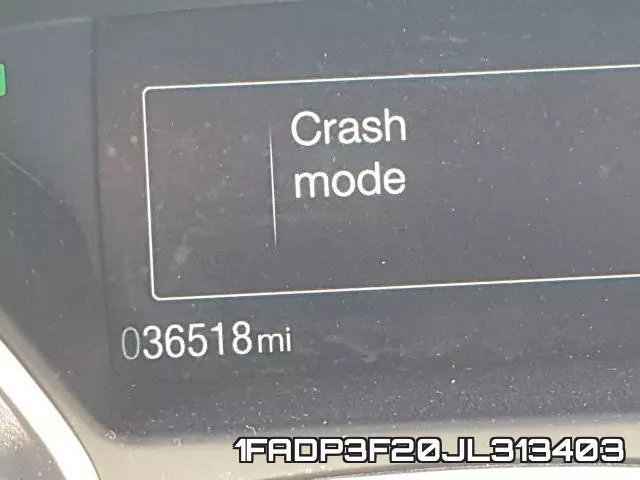 1FADP3F20JL313403 фото 9
