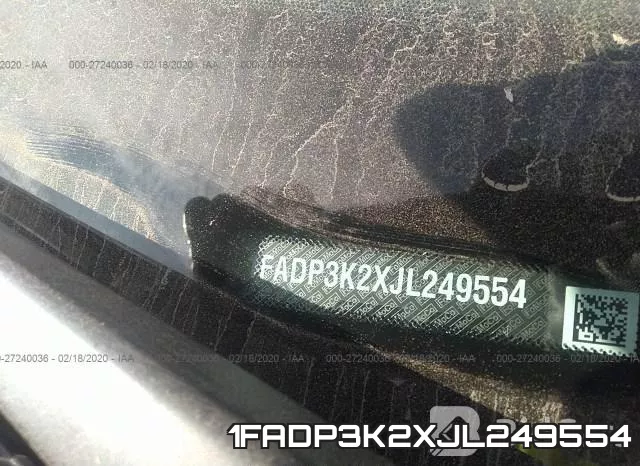1FADP3K2XJL249554 фото 10