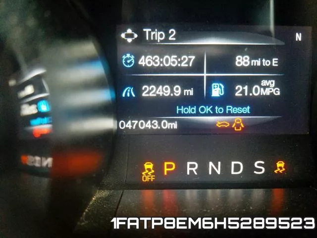 1FATP8EM6H5289523 фото 9