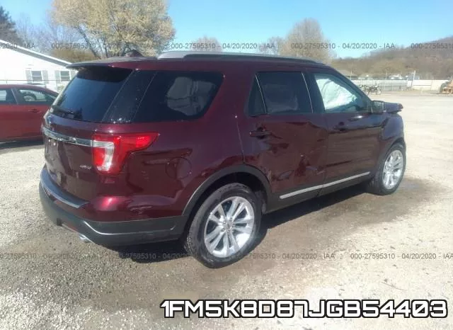 1FM5K8D87JGB54403 фото 5