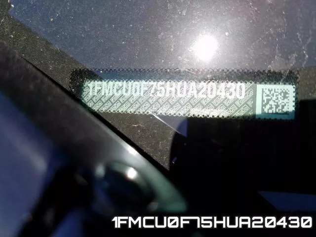 1FMCU0F75HUA20430 фото 2