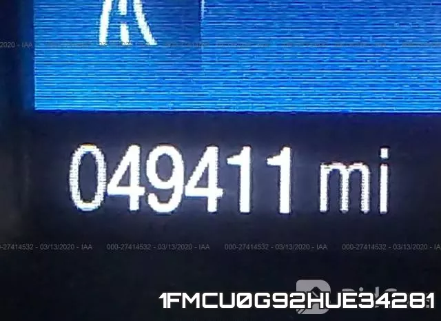 1FMCU0G92HUE34281 фото 8