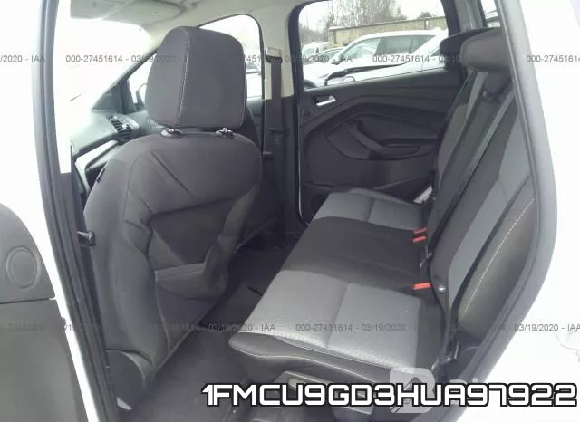 1FMCU9GD3HUA97922 фото 9