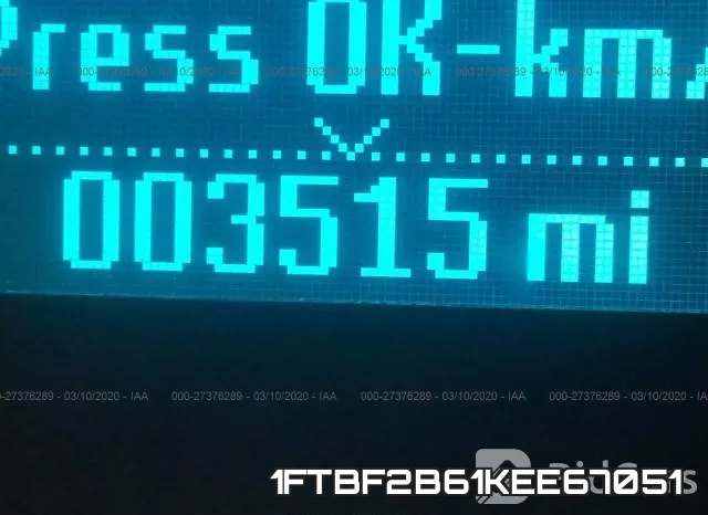 1FTBF2B61KEE67051 фото 8