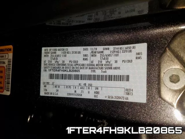 1FTER4FH9KLB20865 фото 2