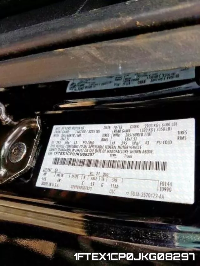 1FTEX1CP0JKG08297 фото 2