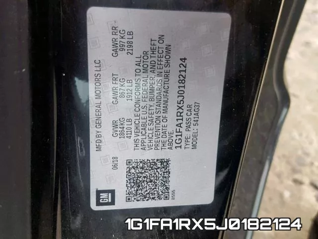1G1FA1RX5J0182124 фото 2