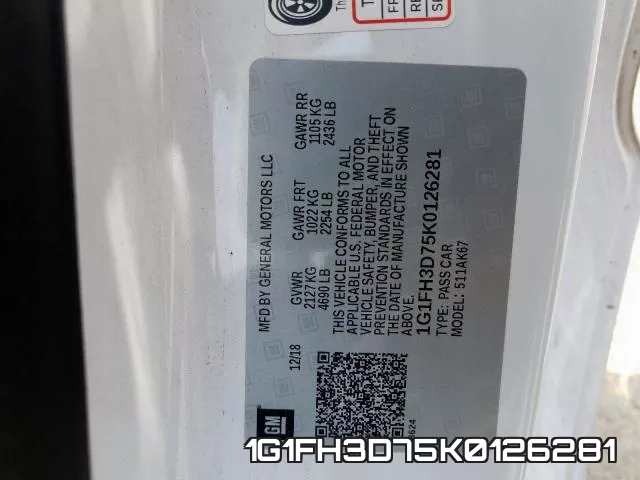 1G1FH3D75K0126281 фото 2