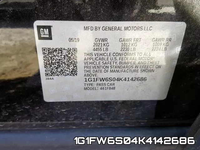 1G1FW6S04K4142686 фото 2