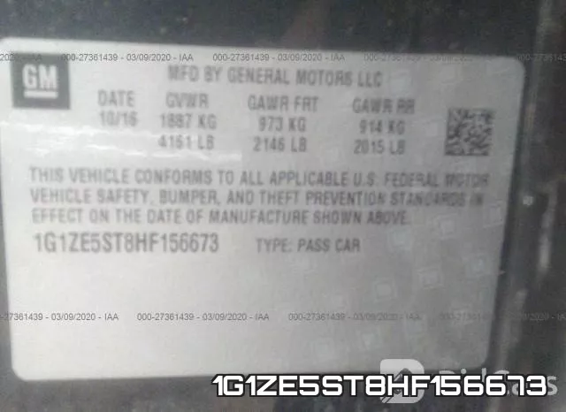 1G1ZE5ST8HF156673 фото 10
